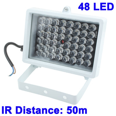 48 LED Auxiliary Light for CCD Camera, IR Distance: 50m (ZT-48W) , Size: 9x12.5x8cm 48 LED Auxiliary Light for CCD Camera, IR Distance: 50m (ZT-48W) , Size: 9x12.5x8cm